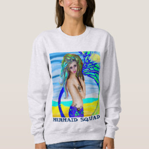 Camisetas de arte de sereia