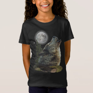 Camisetas de arte do lobo