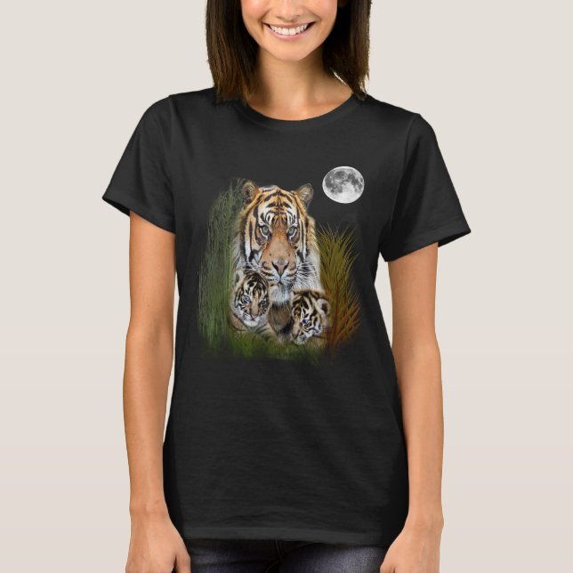 Camisetas de arte Tiger (Frente)