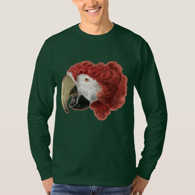 Camisetas de aves de raça branca (Frente)