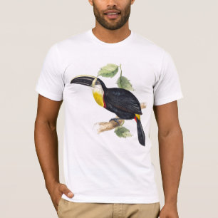 Camisetas de aves de raça branca