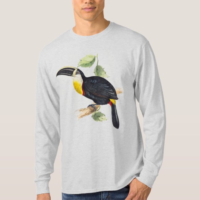 Camisetas de aves de raça branca (Frente)