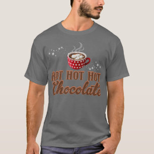 Camisetas de Bar de cacau quente e quente