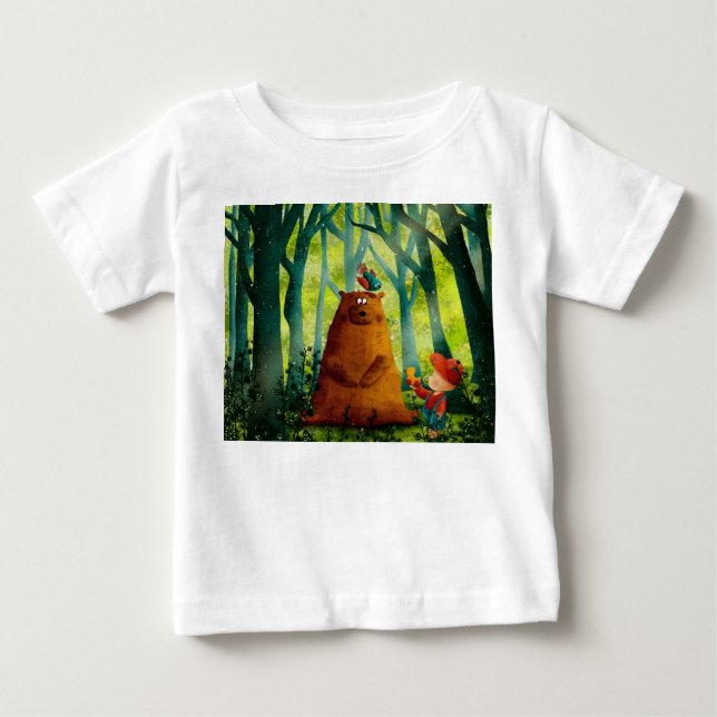 camisetas de bebê  (Frente)