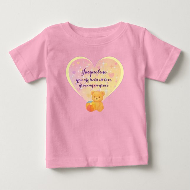Camisetas de bebê - VTVR-HELDINLOVE2-BT (Frente)