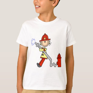 Camisetas de Bombeiro com Mangueira e Presentes