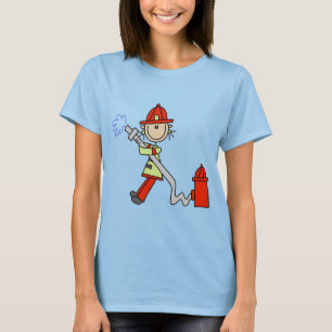 Camisetas de Bombeiro com Mangueira e Presentes
