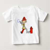 Camisetas de Bombeiro com Mangueira e Presentes