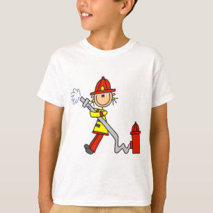 Camisetas de Bombeiro com Mangueira e Presentes