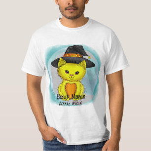 Camisetas de bruxa amarela