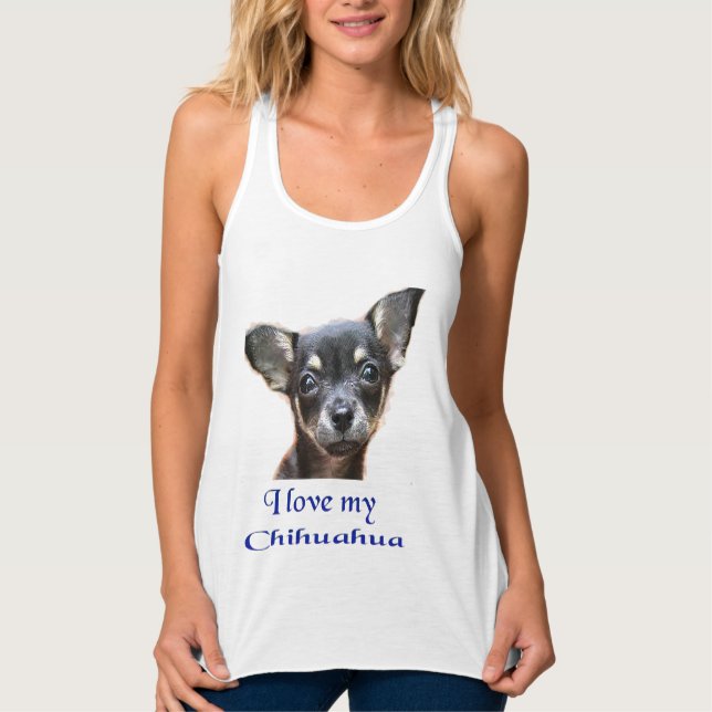 Camisetas de cachorro Chihuahua (Frente)