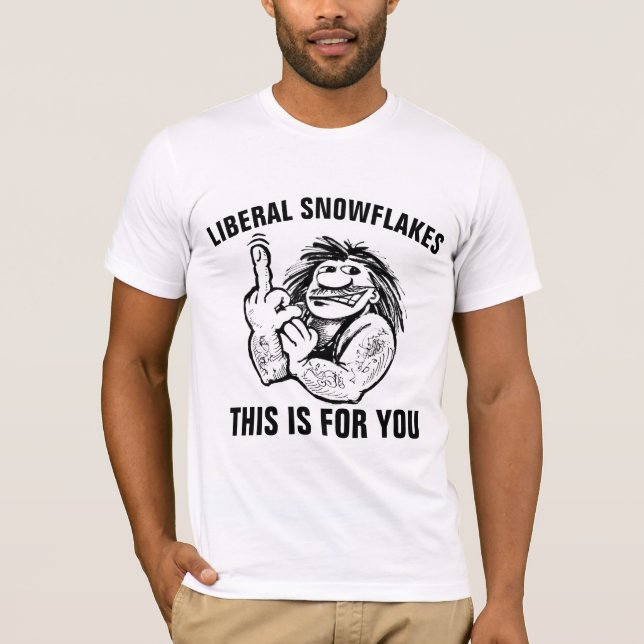 CAMISETAS DE CAMADAS DE NEVES LIBERAIS (Frente)