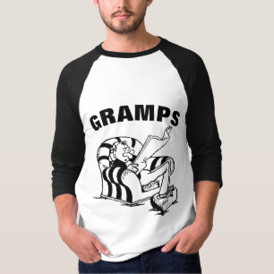 CAMISETAS DE CAMISAS T FUNNY GRNY GRAMPS