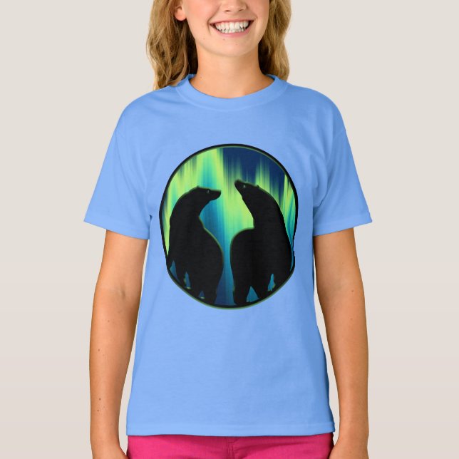 Camisetas de camisolas de ursos tribais (Frente)