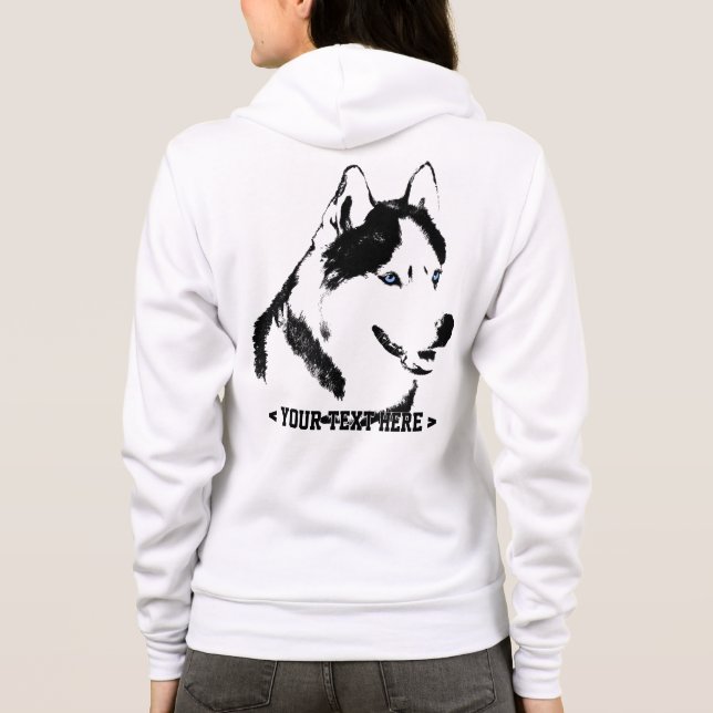 Camisetas de cão encapuçados da camisola da camisa (Verso)