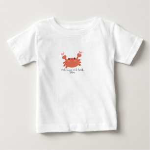 Camisetas de caranguejo fofos