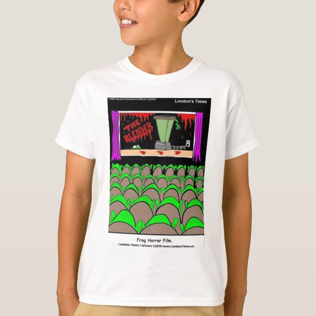 Camisetas de Cartoon do Times de Londres (Frente)
