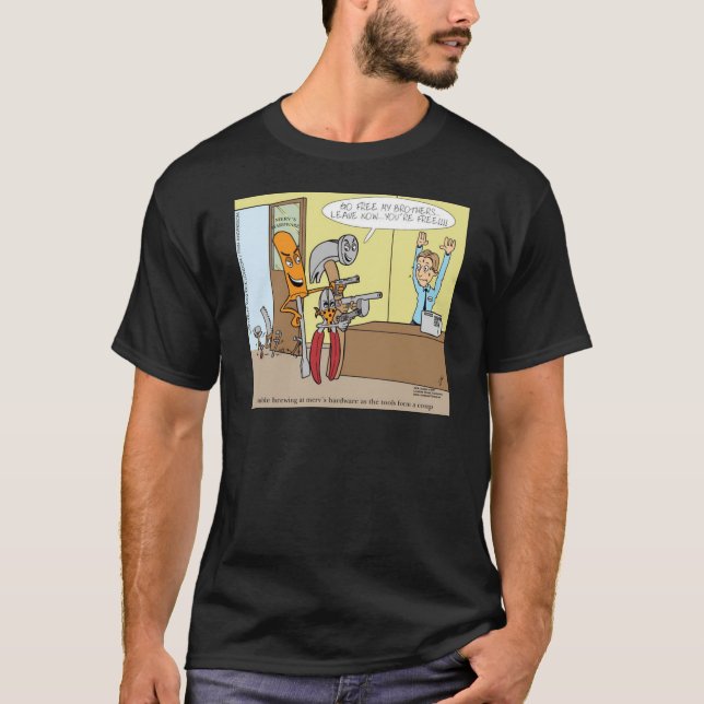 Camisetas de Cartoon do Times de Londres (Frente)