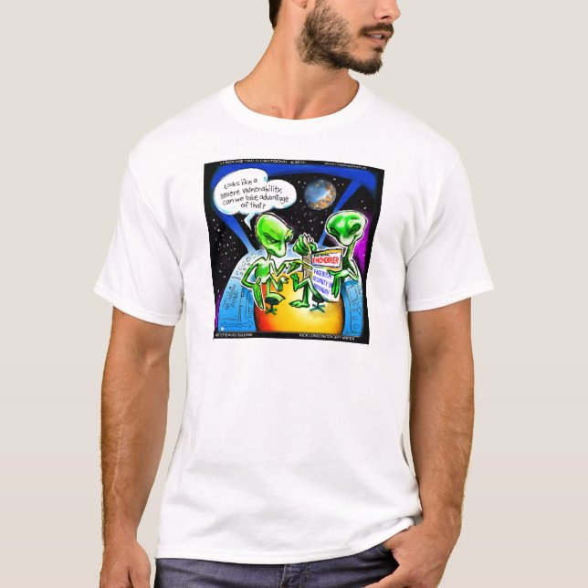 Camisetas de Cartoon do Times de Londres (Frente)