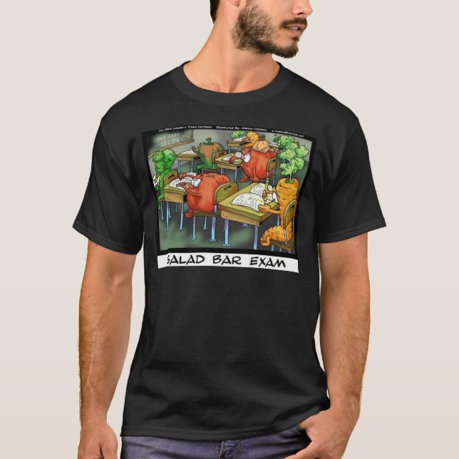 Camisetas de Cartoon do Times de Londres (Frente)