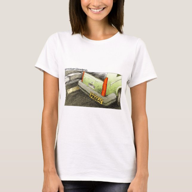 Camisetas de Cartoon do Times de Londres (Frente)
