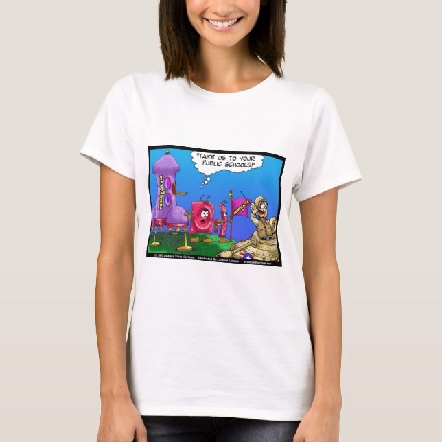 Camisetas de Cartoons do London Times (Frente)