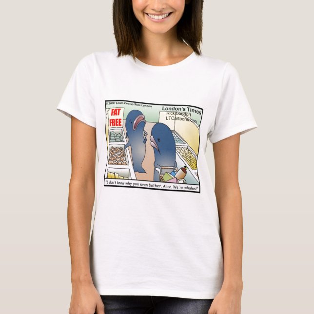 Camisetas de Cartoons do London Times (Frente)