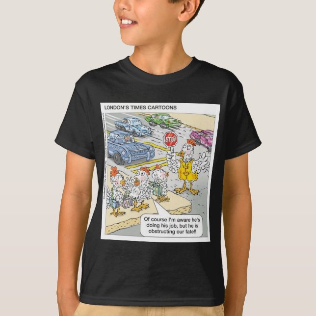 Camisetas de Cartoons do London Times (Frente)