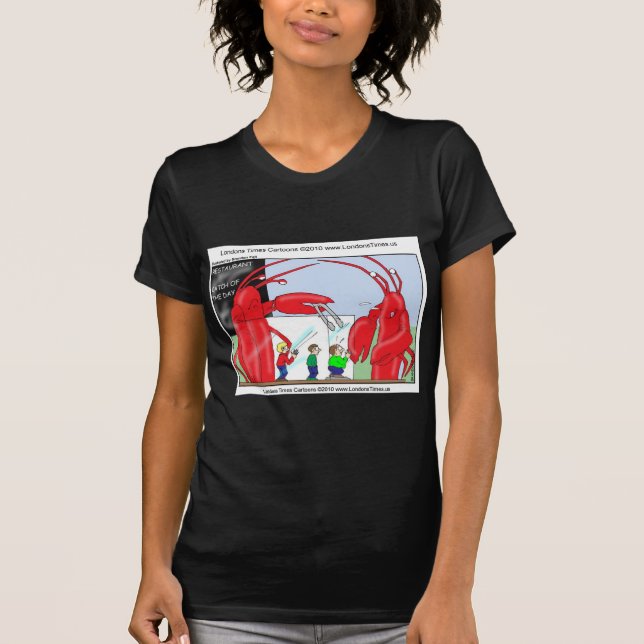 Camisetas de Cartoons do London Times (Frente)