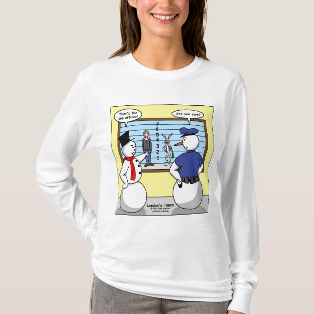 Camisetas de Cartoons do London Times (Frente)