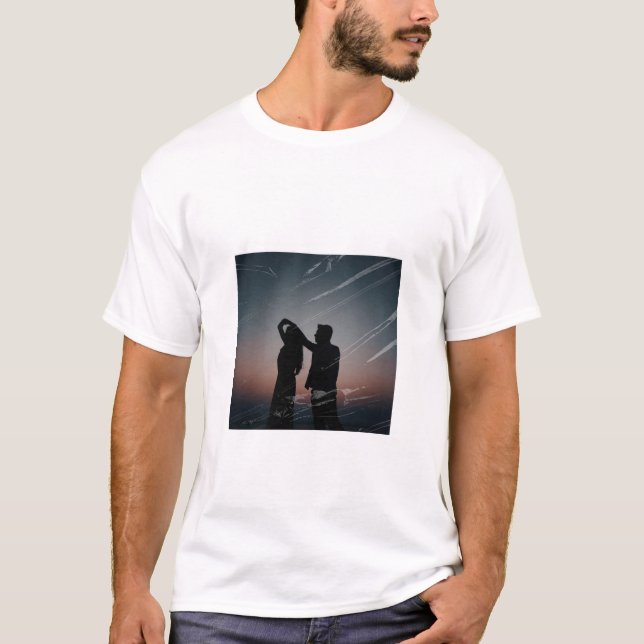 Camisetas de Casal Design Combinando (Frente)