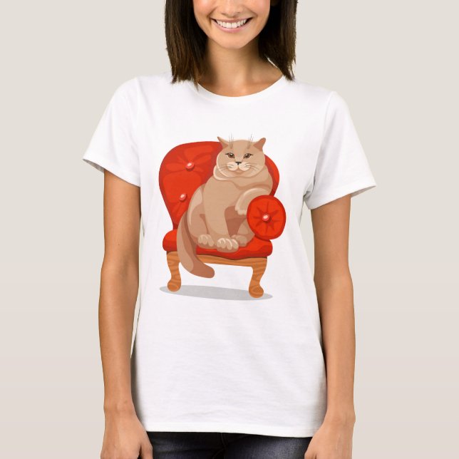 Camisetas de Cat Personalizáveis (Frente)