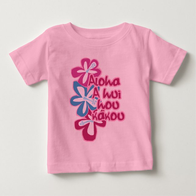 Camisetas de Criança do Flor Pokii (Frente)