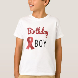 Camisetas de crianças de aniversário