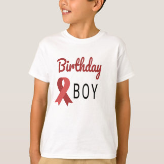 Camisetas de crianças de aniversário