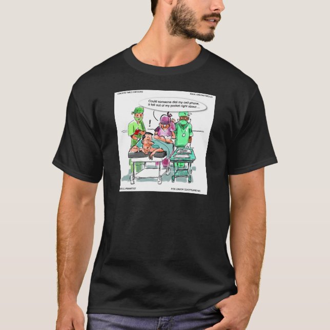 Camisetas de Desenhos do The Times de Londres (Frente)