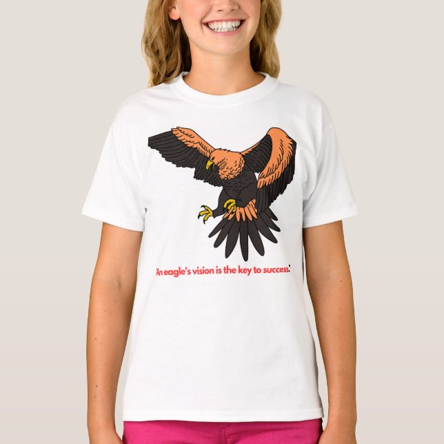 Camisetas de design personalizadas do Eagle Premiu (Frente)