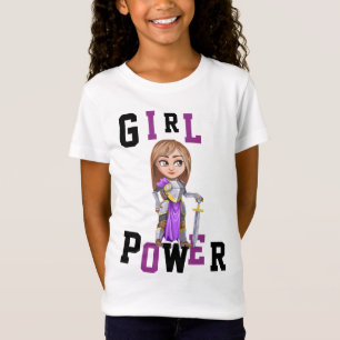CAMISETAS DE ENERGIA DE GAROTAS - CONHECIMENTOS pe
