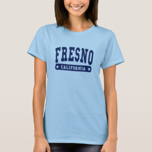 Camisetas de Estilo Colégio Fresno California