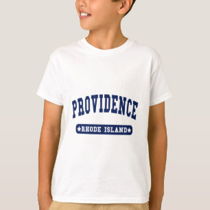 camisetas de Estilo da Faculdade de Providências