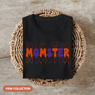 Camisetas de Família Combinando Momster no Hallowe