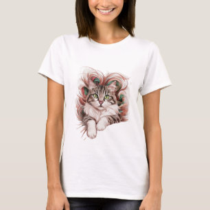 Camisetas de fotos do gato T-Shirts