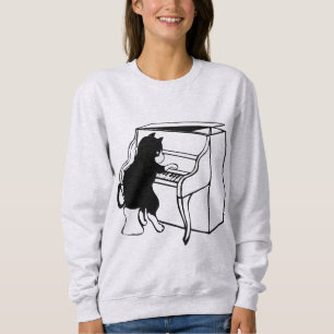 Camisetas de gato PIANO