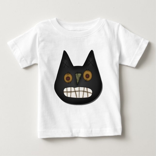 Camisetas de Gatos Pretos Prim e presentes (Frente)