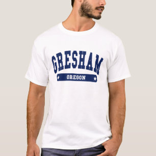 camisetas de Gresham Oregon College Style