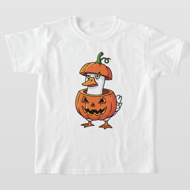 Camisetas de Halloween de Pumpkin, de Pato feminin (Postura )
