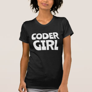 CAMISETAS DE MENINA CODIFICADORA