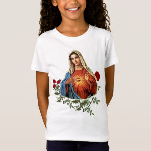 Camisetas de meninas da Mãe Maria