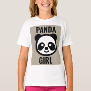 CAMISETAS DE MENINAS URSO PANDA