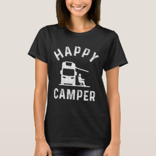 Camisetas de Motorhome Feliz Acampador